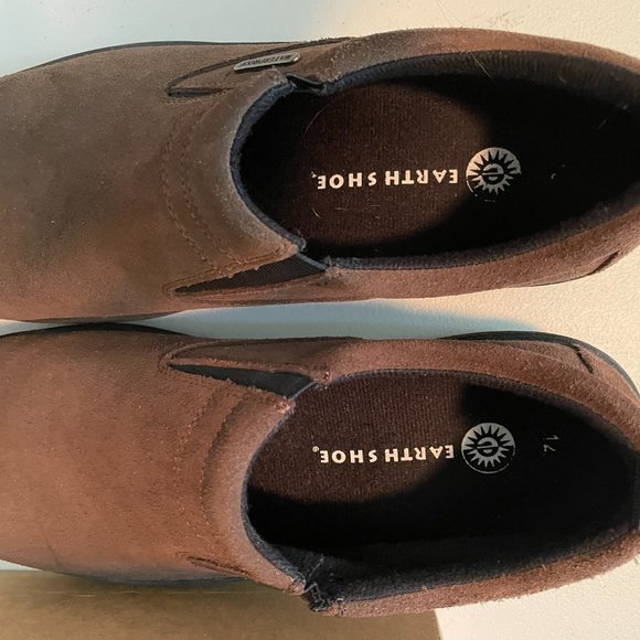 Men's Size 12 Dark Brown Earth Shoes - Picture 1 of 8